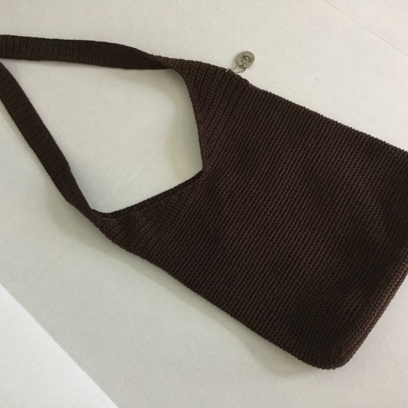 The Sak Handbags - ❤️SOLD❤️THE SAK Brown Macrame Hobo Hippie Shoulder